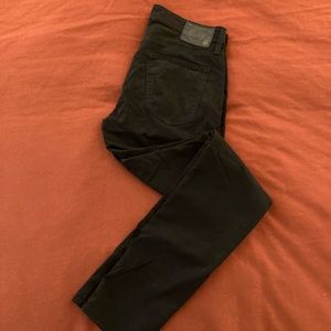 Men’s AG Tellis Modern Slim, black, in 32x34